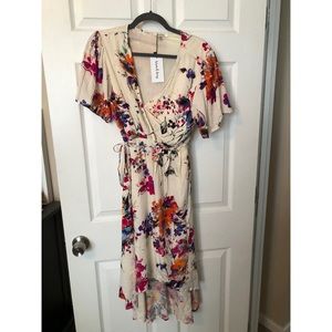 Wren & Ivory wrap dress